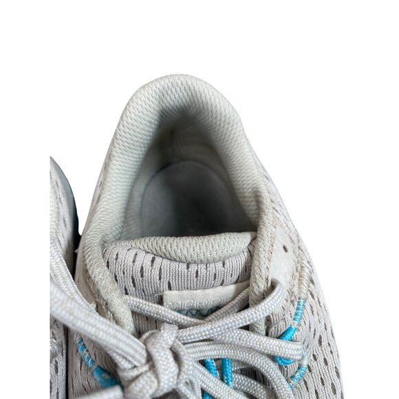 Merrell Vaport Glove 6 Womans tan blue vibram Trail running sneakers Sz 9 - Picture 9 of 16